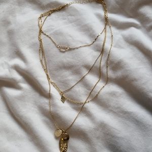 American eagle layered necklace